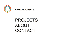 Tablet Screenshot of colorcrate.com